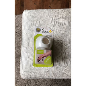 NEW! Safety first grip and twist door knob cover